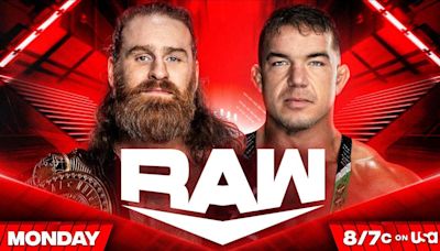 WWE confirma la catelera de Monday Night Raw del 20 de mayo