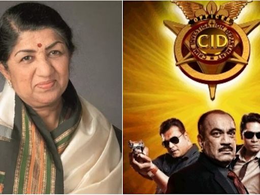 Did you know Lata Mangeshkar was a fan of popular TV show 'CID'?