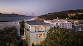 Wake up to bedroom views of Golden Gate Bridge in rebuilt home on cliff. See $13M listing