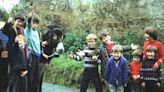 Trekking Ireland in 1979 with a donkey while handing out JFK half-dollars