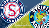 Cole Carrigg falls double shy of cycle, Spokane Indians beat Everett 5-3