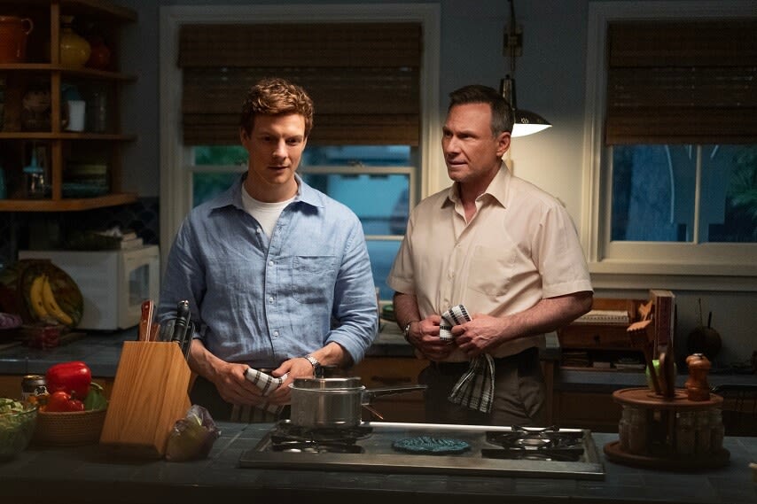 Christian Slater is a proud murder-dad in first look at Dexter prequel Original Sin