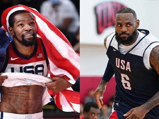 Kevin Durant Shares His Thoughts On If LeBron James Will Take Part in 2028 Los Angeles Olympics
