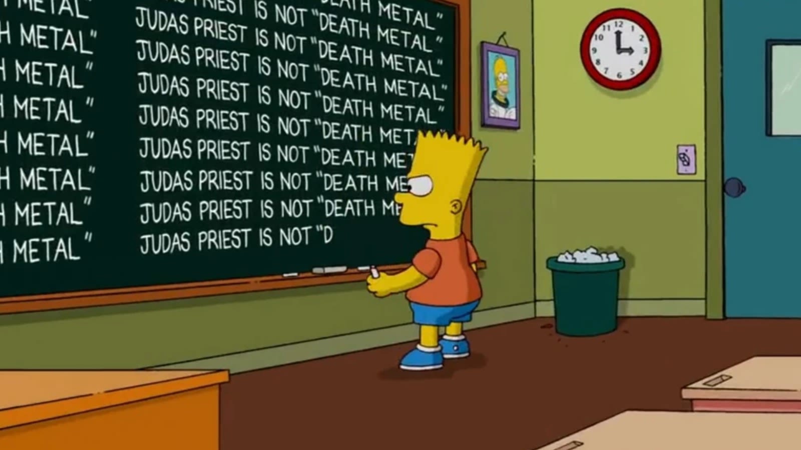 The Only Simpsons Chalkboard Gags That Have Ever Changed In Reruns - SlashFilm