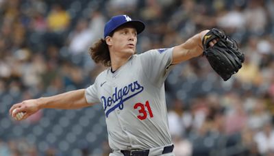 Los Angeles Dodgers' Tyler Glasnow Emulates Clayton Kershaw, Wins Race to 100 Strikeouts