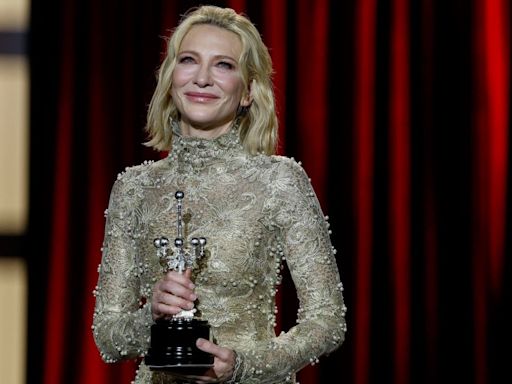 Cate Blanchett, sobre Palestina: “Hay conflictos que no se resuelven en la alfombra roja”