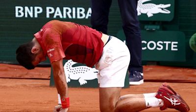 Djokovic es operado con éxito de la rodilla tras retirarse del Abierto de Francia