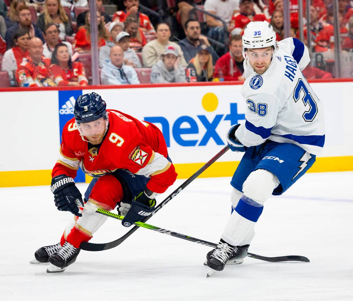 An update on Sam Bennett. And Spencer Knight is back with Florida Panthers