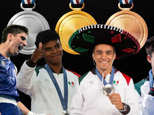 Lista de todos los atletas mexicanos con medalla en los Juegos Olímpicos de París 2024