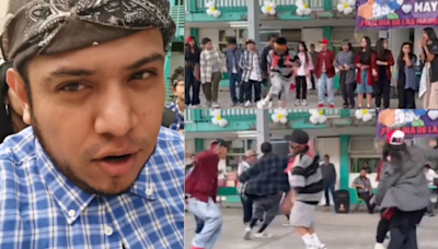 10 de mayo: Profesor se hace viral por poner baile regional de Neza el Día de las Madres