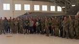 Packers Tailgate Tour stops in Madison to visit military personnel