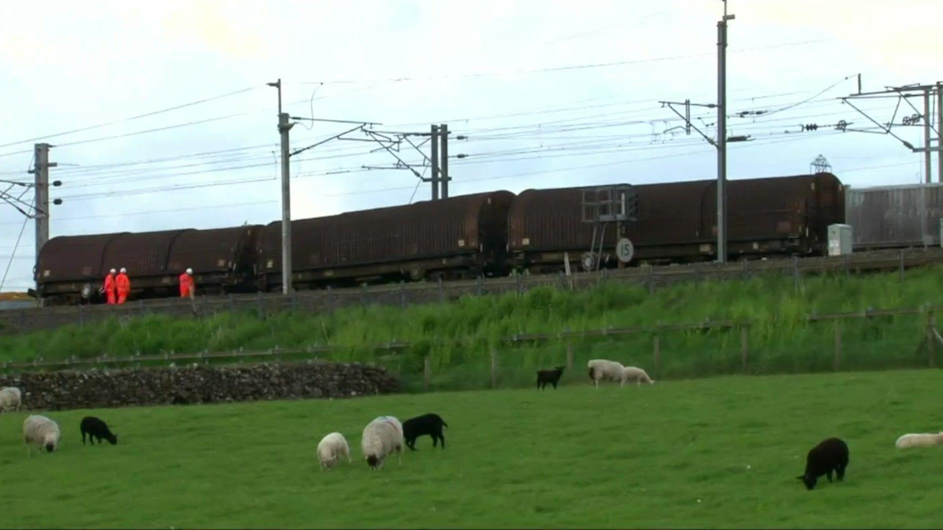 Freight train derailment causes major delays