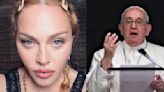 Madonna causa polémica por usar sudadera con imagen del Papa Francisco
