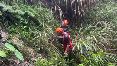 新竹男採藥失足墜山谷受困4天 餓到無力回應搜救與死神擦身