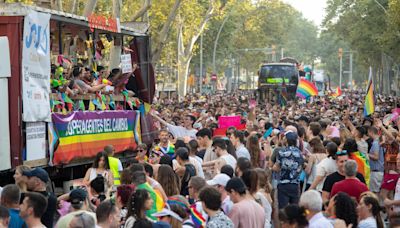 El Pride Barcelona, todo "un éxito histórico": congrega a más de 120.000 personas en defensa de los derechos LGTBIQ+