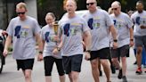 Law enforcement runs torch for special olympics