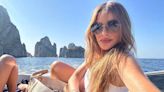 Sofía Vergara Celebrated Her 51st Birthday in a Lacy White Cut-Out Swimsuit