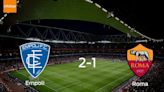 Empoli se hace fuerte en casa y consigue vencer a AS Roma 2-1