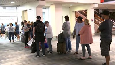 Hours after landing in Philadelphia, some American Airlines travelers say they're still waiting for luggage