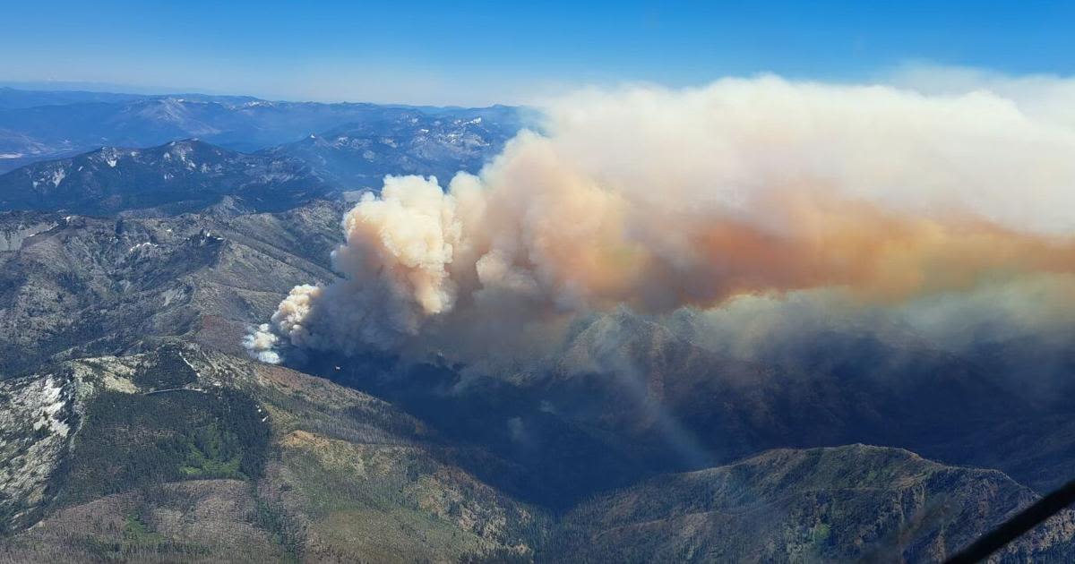 Shelly Fire now 445 acres, part of Klamath National Forest closed