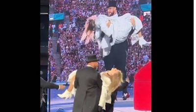 KC Chiefs’ Chris Jones loved seeing Travis Kelce on stage with Taylor Swift