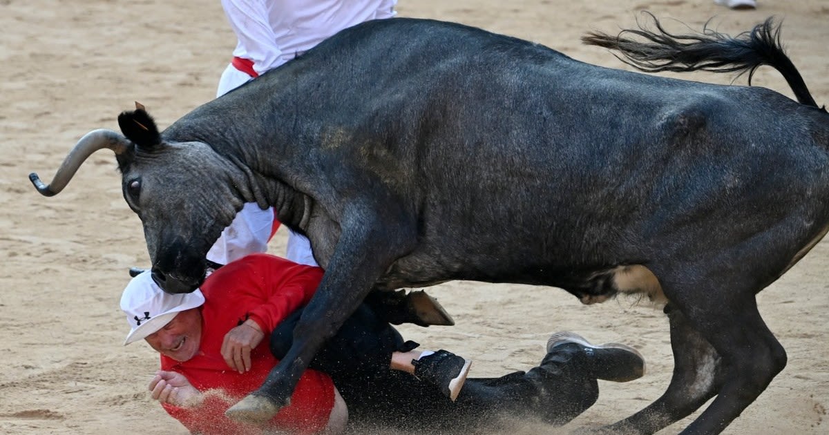 Photos: Spain’s bull run festival kicks off in Pamplona