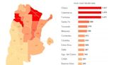 El mapa del dengue: afirman que la epidemia es “más de seis veces mayor” que el año pasado y continúan las muertes