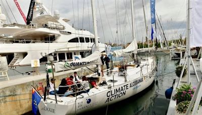 La iniciativa 'Amar el Mediterráneo' presenta el primer velero escuela 100% eléctrico en Palma International Boat Show