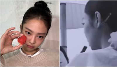 Jennie被抓包梳化哈菸 經紀公司認錯：她已向工作人員致歉