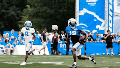 Lions camp observations: Why this little-known receiver could win a starting job
