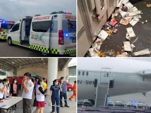 新加坡航空客機遇嚴重亂流 急迫降泰國2死30傷、機艙恐怖畫面曝
