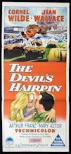 THE DEVIL'S HAIRPIN Original Daybill Movie Poster Cornel Wilde ...