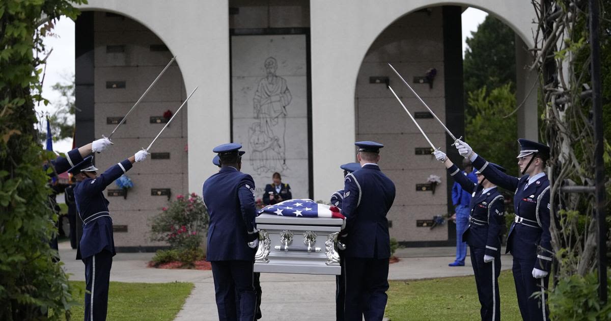 Police Shooting Airman Funeral