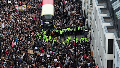 Brits take to streets to crowd out far-right thugs as cops launch huge op