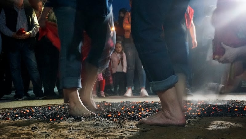 Why — and how — some Greek villagers walk on fire each spring