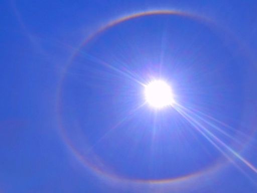 Rare double Sun halo seen in Leh: What is this rare phenomenon?