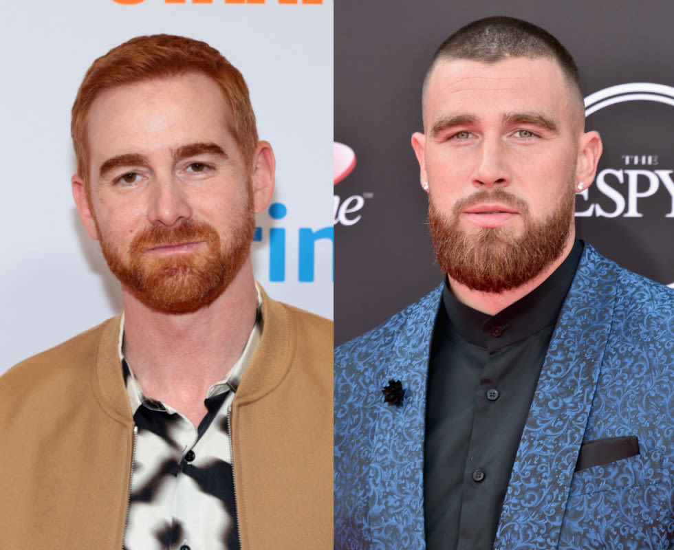 Andrew Santino Throws Travis Kelce Under the Bus Over the Time He Went Commando on His Podcast