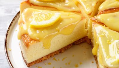 Jamie Oliver's easy-to-make and 'delicious' Baked Lemon Cheesecake recipe