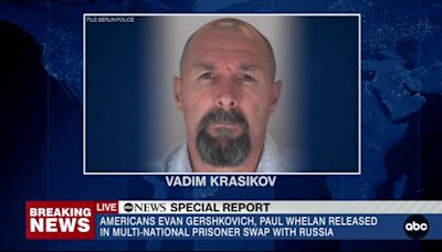 Putin called him a patriot. But who is Vadim Krasikov, a Russian released in the mass prisoner swap?