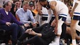 T'Wolves HC Chris Finch Suffers Knee Injury After Collision