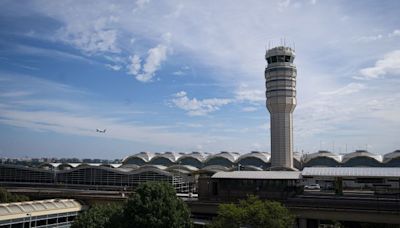 Collision narrowly avoided at Reagan National Airport after two jets were cleared onto the same runway