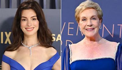 Anne Hathaway Reveals What “Princess Diaries” Costar Julie Andrews Taught Her