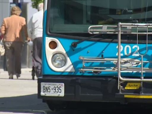 Charges after Guelph bus rear-ended in hit and run