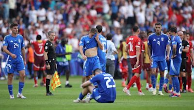 Suiza superó y eliminó a Italia de la Eurocopa por 2-0