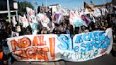 Protests as Venice begins charging entry fee for day-trippers