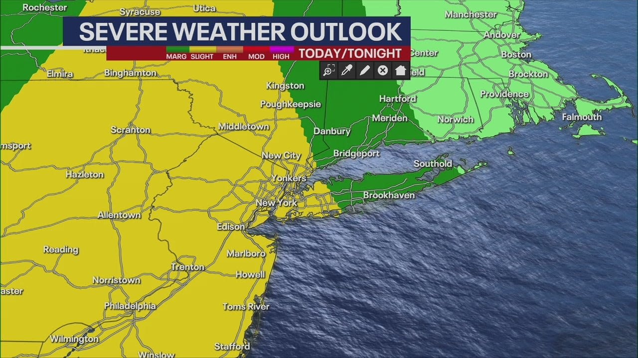NYC weather alert: Severe storms possible on Memorial Day l Forecast