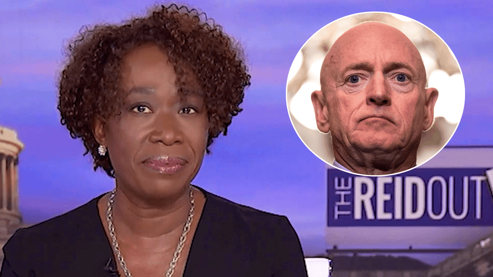 Joy Reid says Mark Kelly was 'safest' VP pick since he's White like 'Wonder bread'