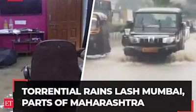 Torrential rains lash Mumbai, parts of Maharashtra; schools shut in Nagpur, waterlogging at many places