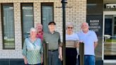 Madison County Historical Society unveils gaslight lamp from Eighth Street neighborhood