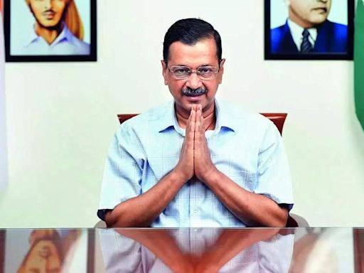 'Remain together...': What Arvind Kejriwal said to AAP functionaries before returning to Tihar | Delhi News - Times of India